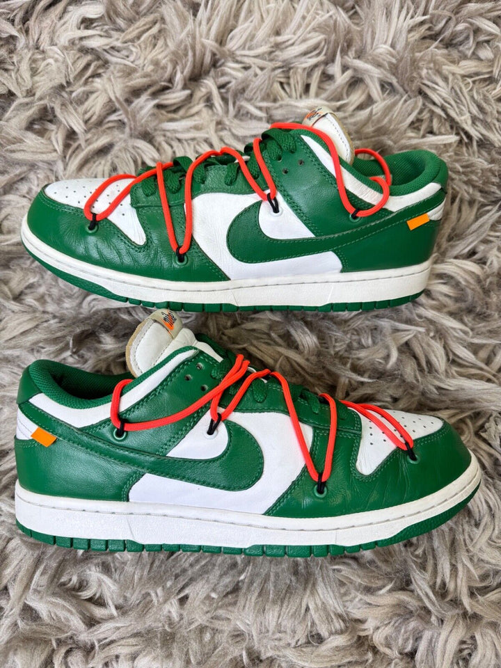 Nike Dunk Low Off White Pine Green 9.5UK