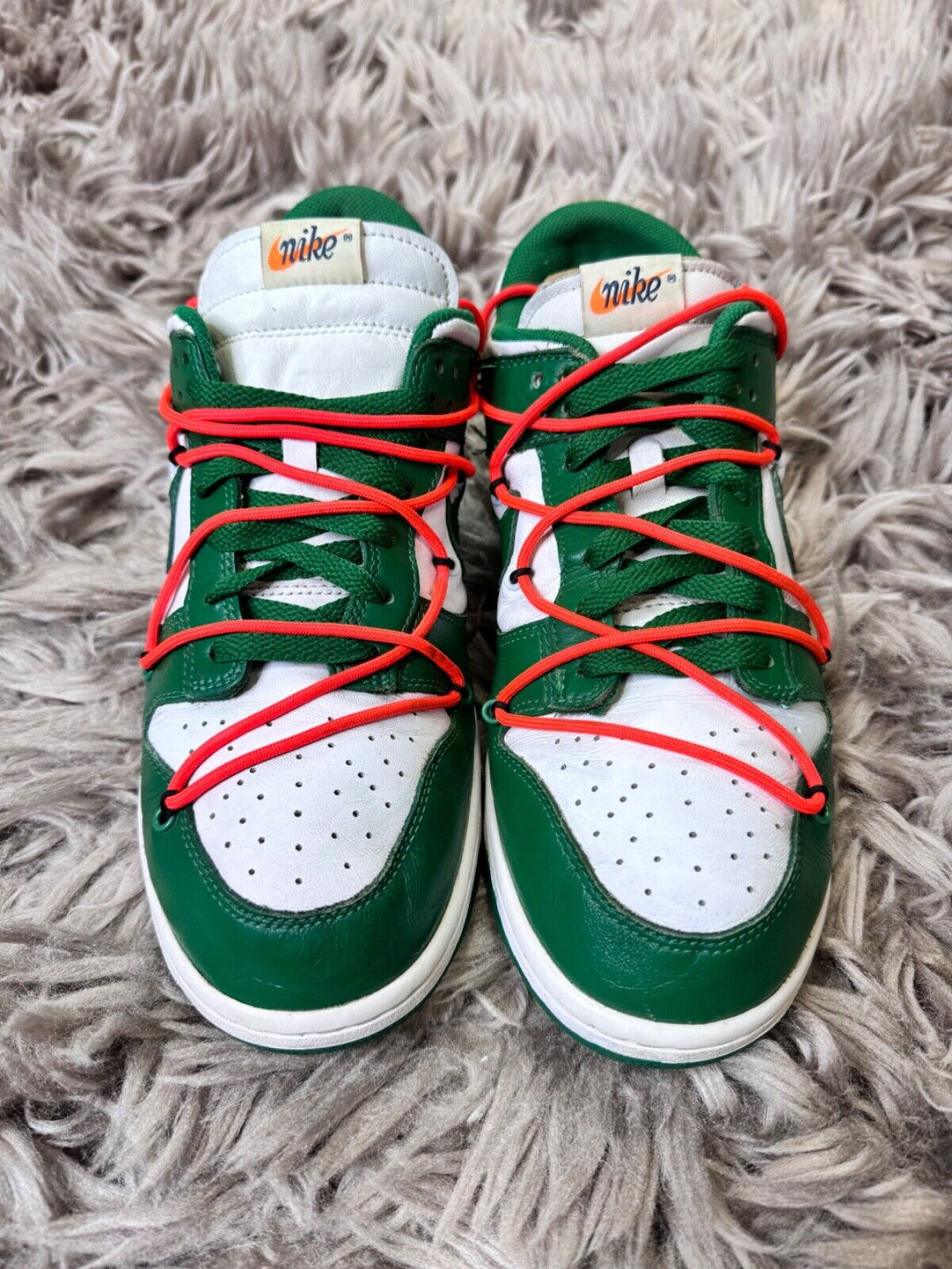 Nike Dunk Low Off White Pine Green 9.5UK